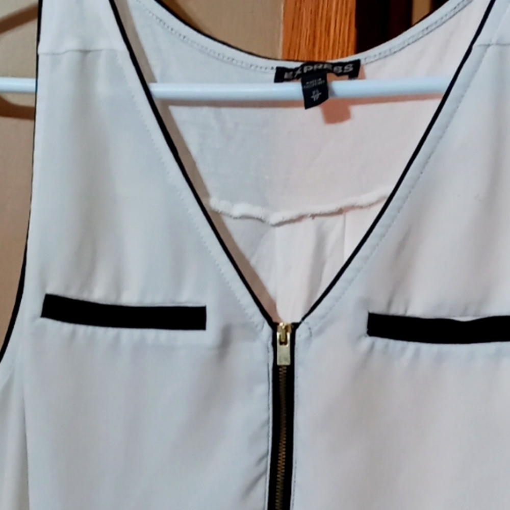 Express zip front tank size XS/ TP